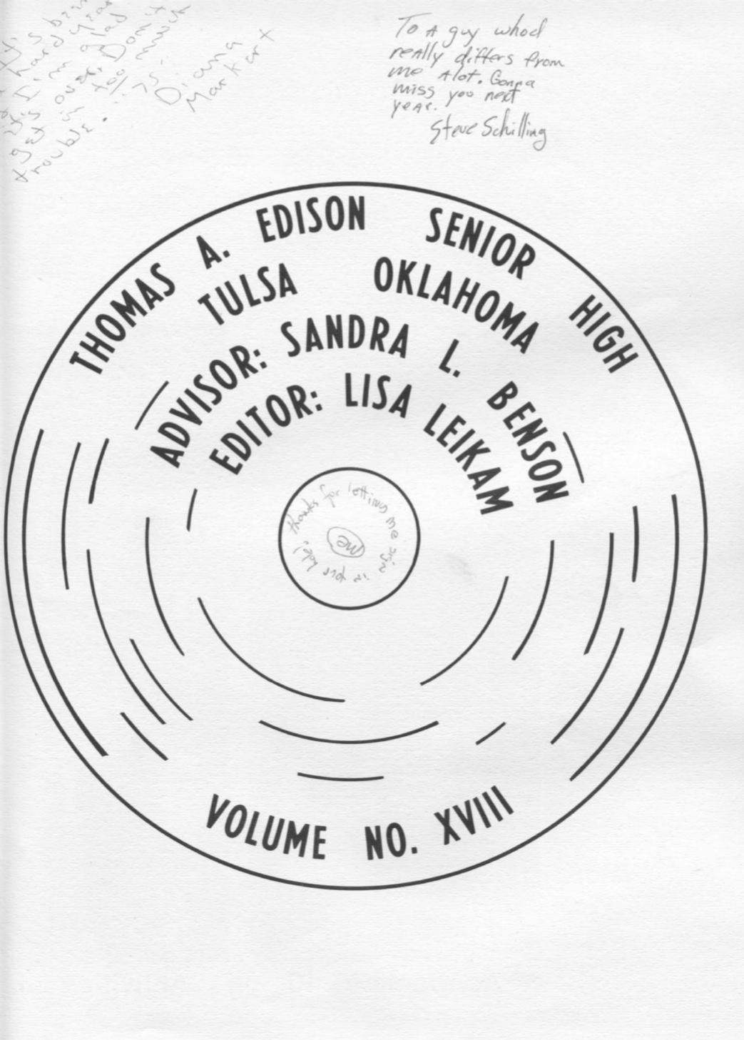 Thomas Edison High School 1978 Yearbook (Tulsa, OK) Guest Access
