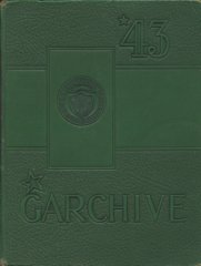1943 G.A.R. High School Yearbook - front cover thumbnail